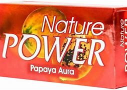 NATURE POWER PAPAYA AURA SOAP